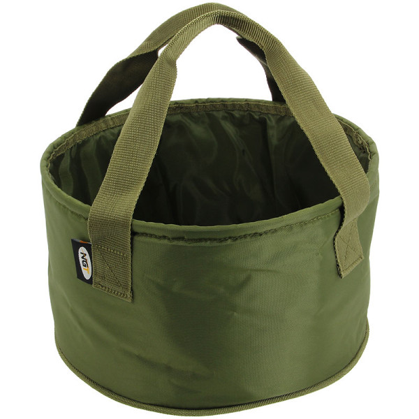 Folding Collapsable Carp Fishing Groundbait / Method Mix Mixing Bowl