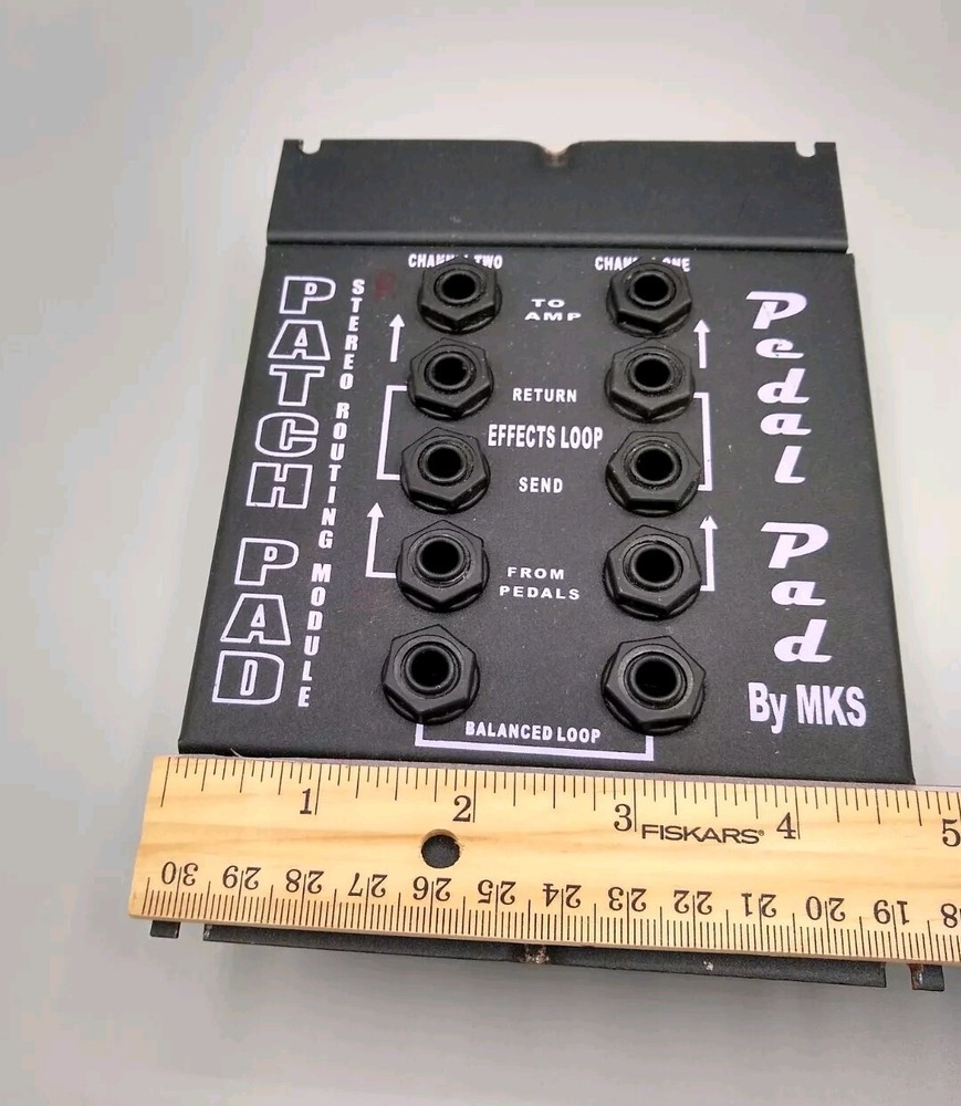 Patch Pad Stereo Routing Module Pedal Pad By MKS