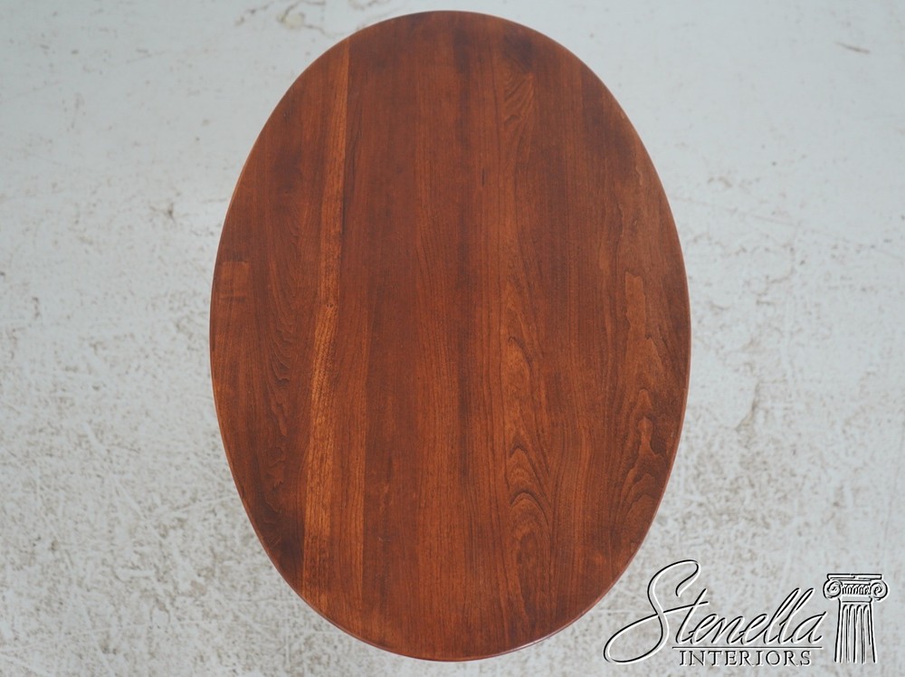 L72211: BOB TIMBERLAKE Cherry Oval Tavern Side Table