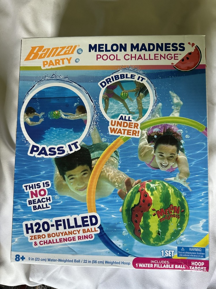 Banzai Melon Madness Pool Challenge – Underwater Pool Game