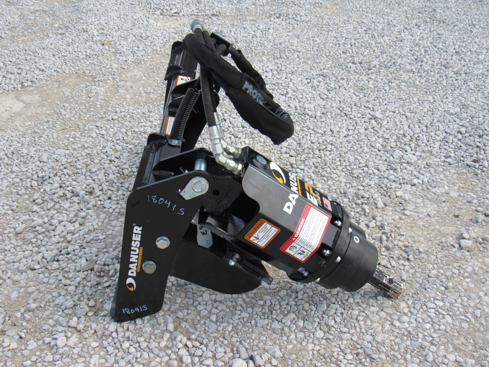 Danuser EP1020 Hex Planetary Auger Drive Unit Fits Skid Steer Quick Attach