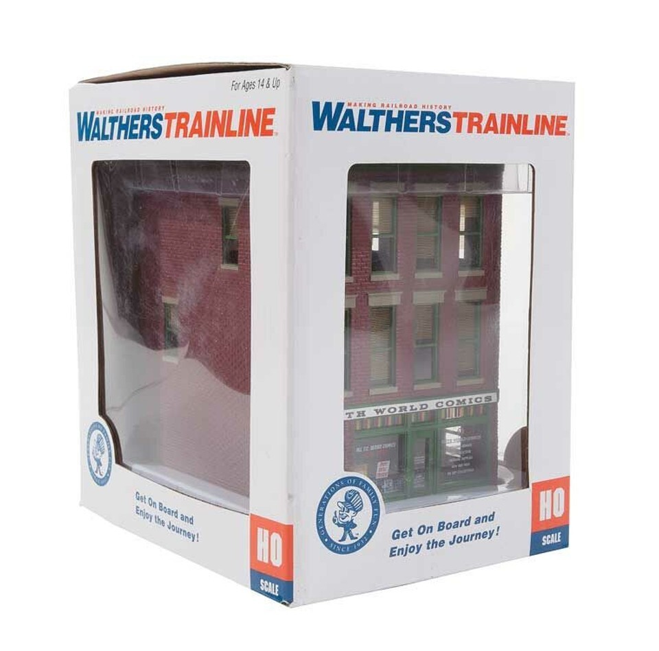 Walthers Trainline ~ HO Scale ~ 10th World Comics ~ Assembled ~ 931-807