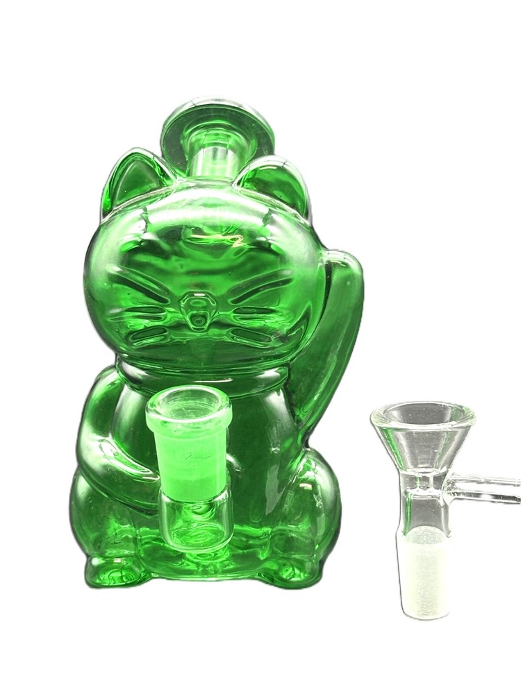 Mini 5 Inch Water pipe bong kitty Style Hookah Pipe .
