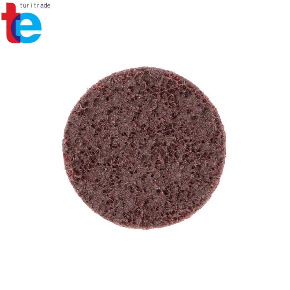 25 Pcs Quick Change Surface Conditioning Disc 2 Inch Red (Medium) Prep Pad