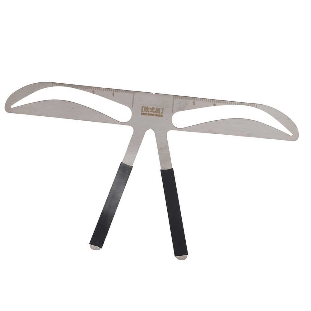 Eyebrow Mapping Tool,Eyebrow Patterns DIY Stencil, Stainess Steel Eyebrow Rul...