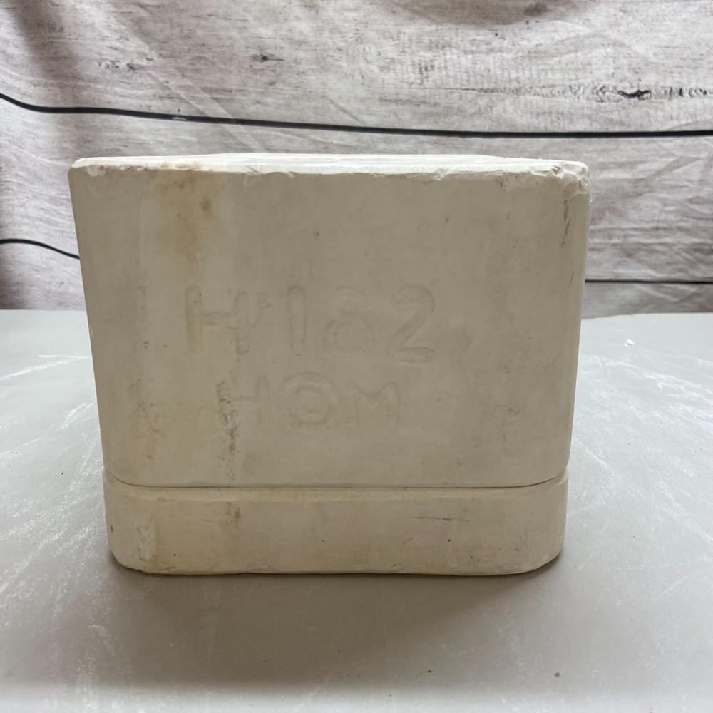 Ceramic Slip Mold Tree Trunk Log Bark Texture Holland #H182