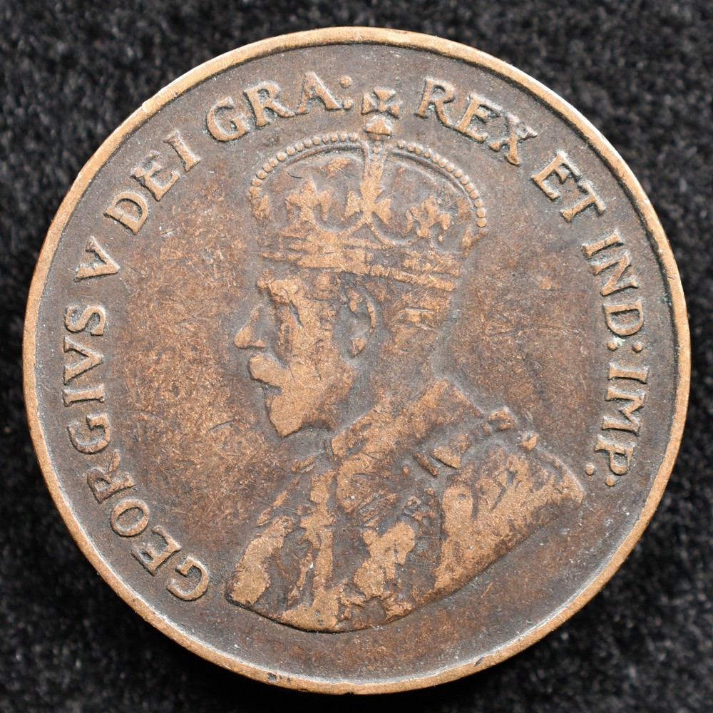 Canada 1 Cent 1920, Coin, Inv#G399
