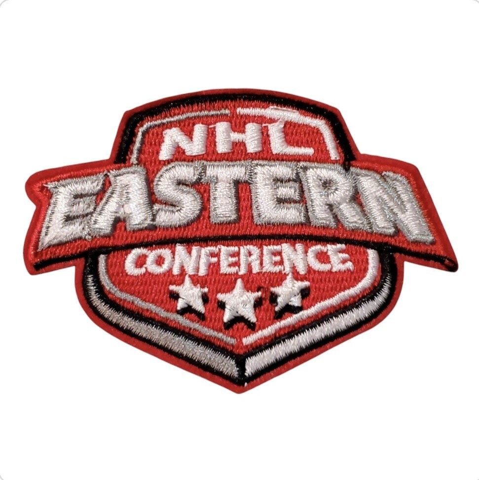 NHL Eastern Conference Vintage Style Patch. Embroidered. Iron On. 3.25"x2.25"
