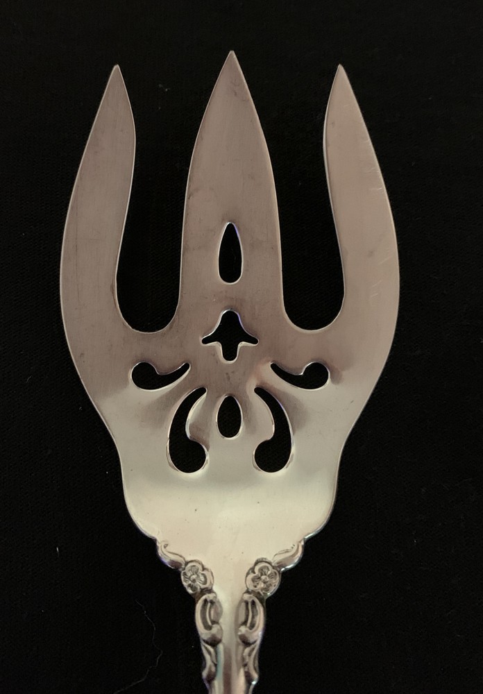 Lyon Stainless Flatware QUEEN'S FANCY 3 Serving Pieces