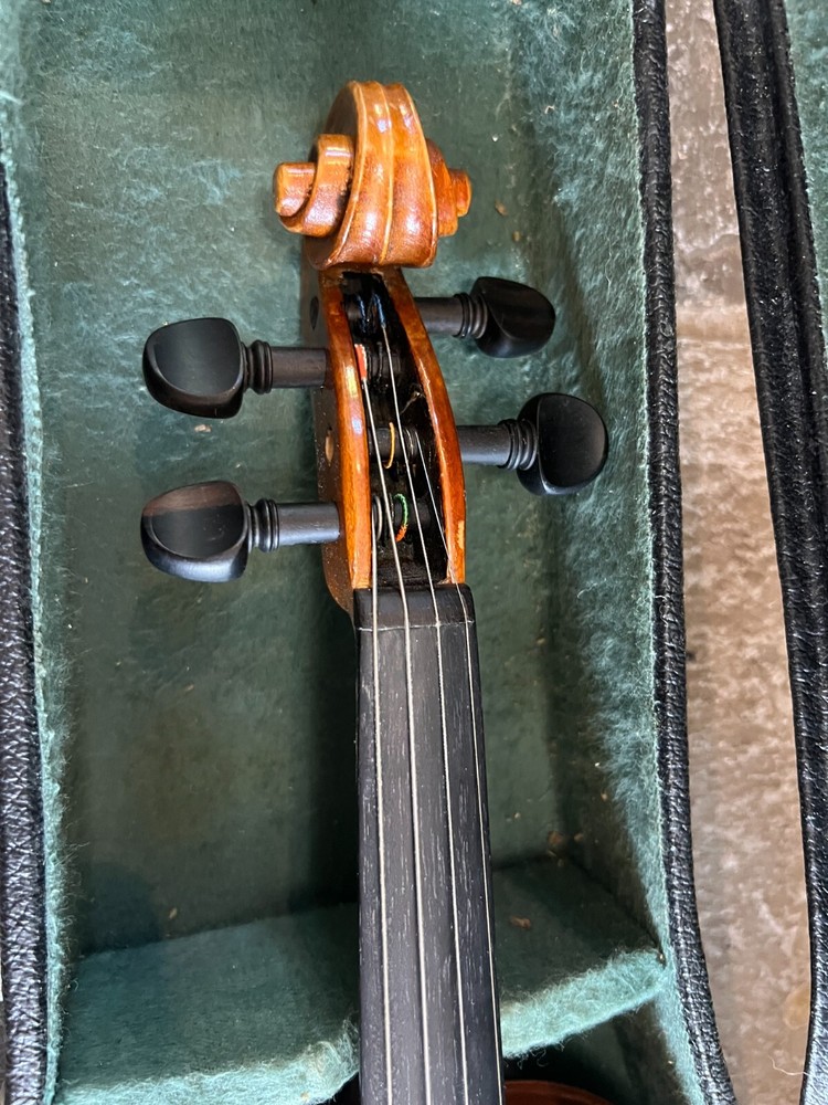 3/4 size Violin with case and bow, made in Germany