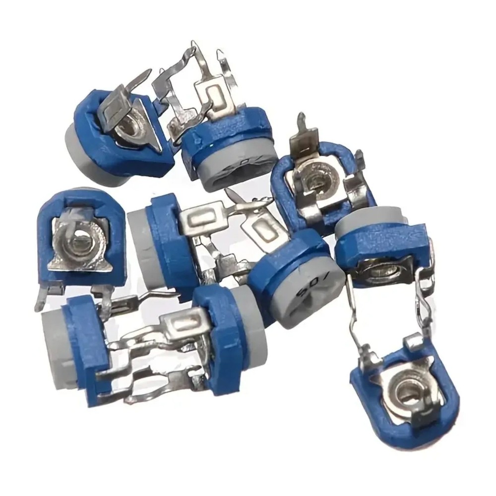 100pcs Blue and White Adjustable Resistance 100R 1K Ohm 10 Specifications