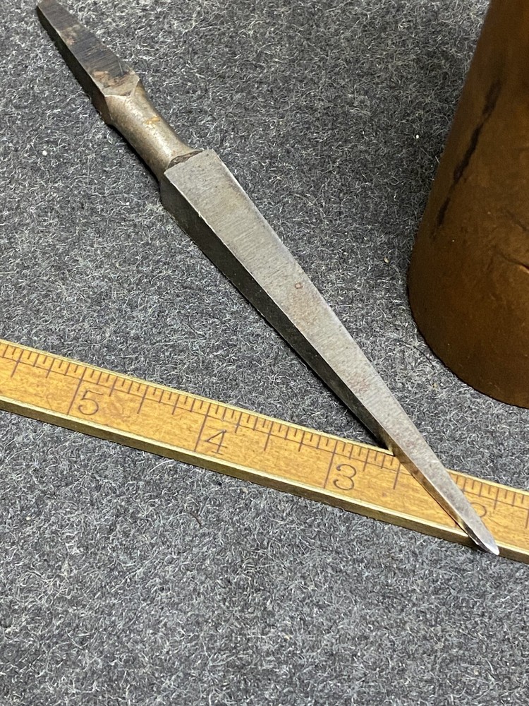 Vintage Wooden Drill Bit / Punch Set Index
