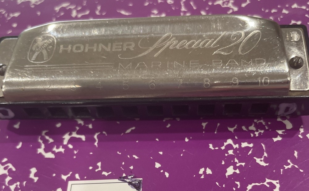 Hohner Special 20 Marine Band Harmonica - Made in Germany - D (SS2130858)