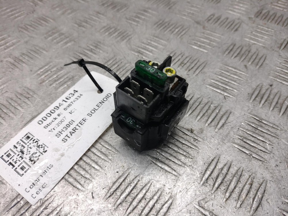 2007 HONDA SH300I  STARTER SOLENOID