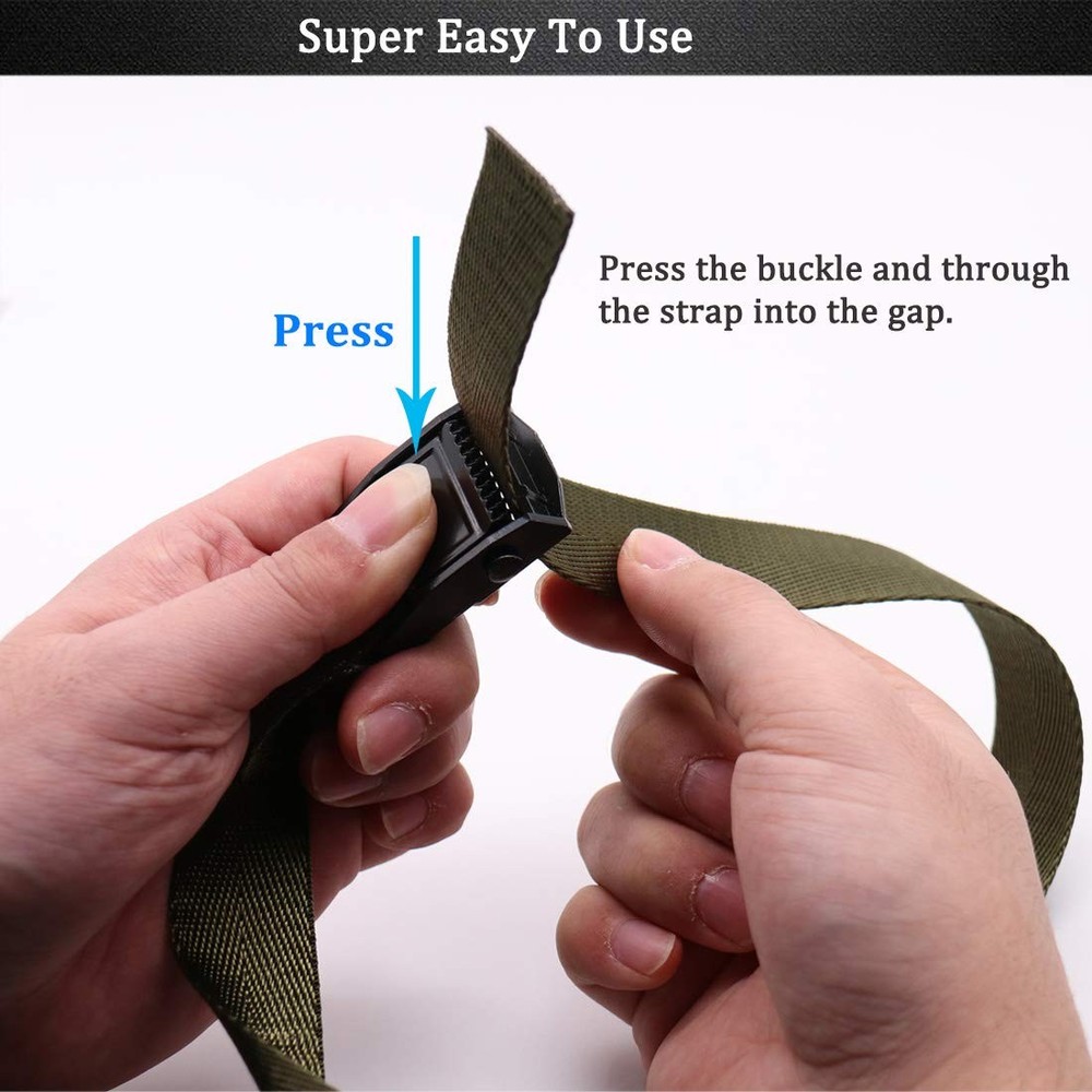 Boaton Tree Stand Stabilizer Straps, Accessories, Large, Green