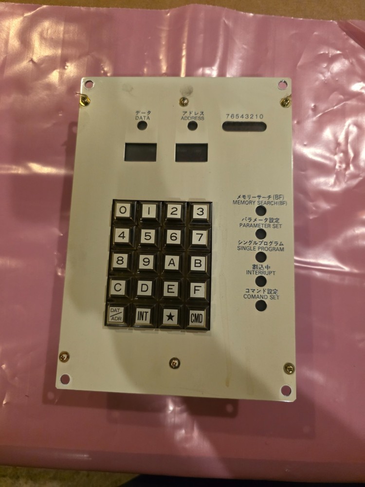 Mitsubishi JX331B232C Keyboard & JX331B231D PCB Parameter input Free Shipping