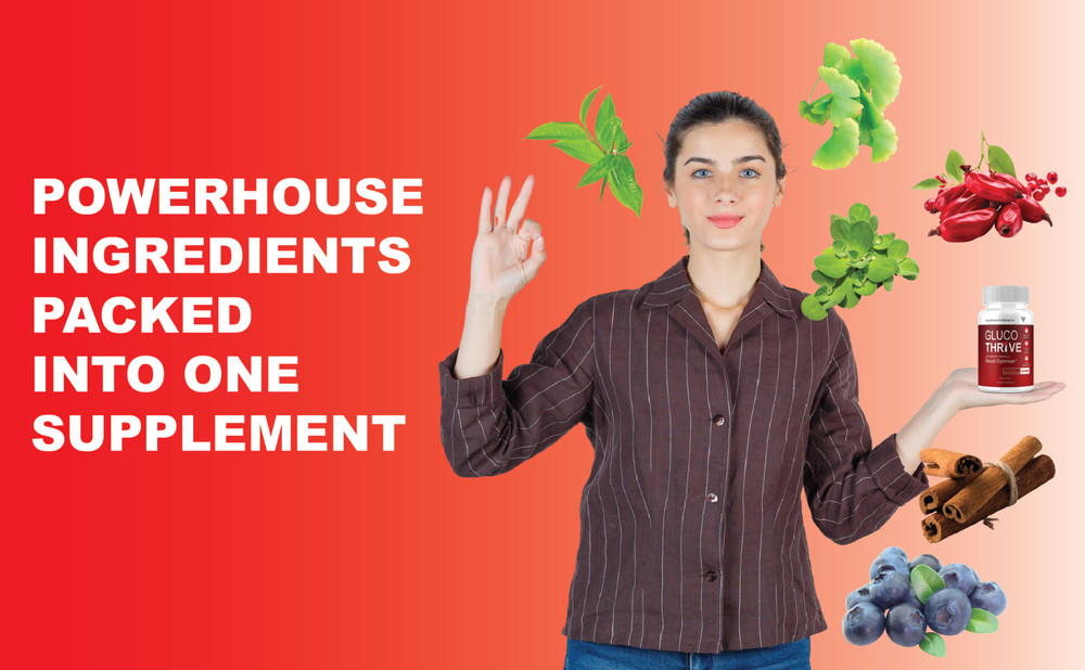 Gluco Thrive Capsules, Gluco Thrive Advanced Formula (60 Capsules)