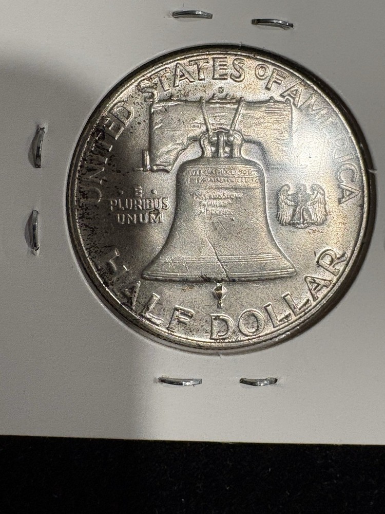 1963 D Franklin Half Dollar AU