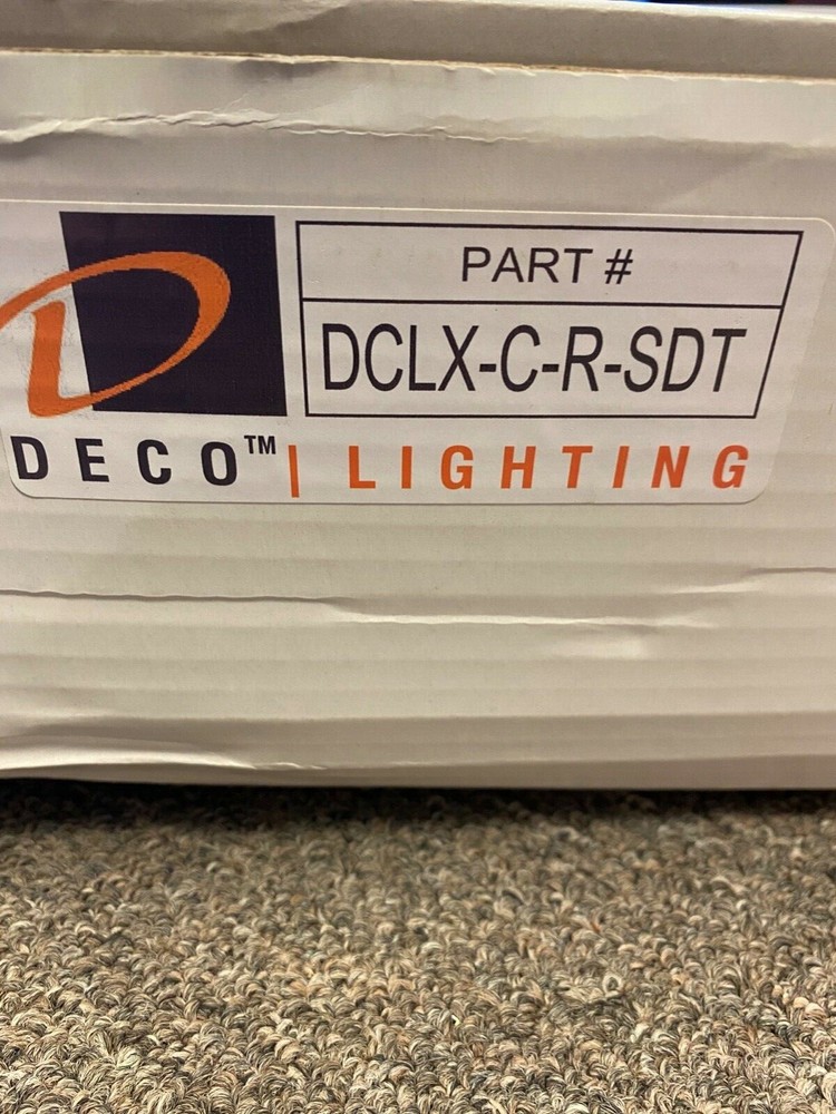 Deco Lighting EXIT Sign DCLX-C-R-SDT