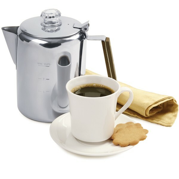 Norpro #549 9-Cup Stainless Steel Percolator
