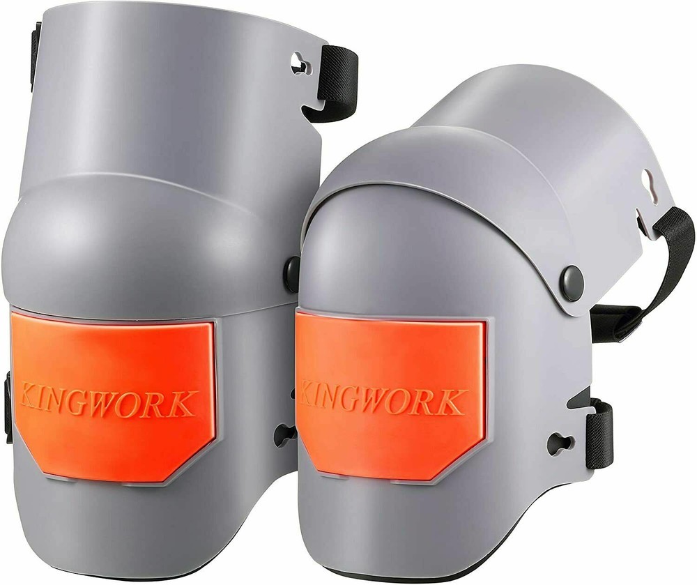 Kingwork Professional Work Knee Pads Pair Heavy Duty Construction Foam Padding