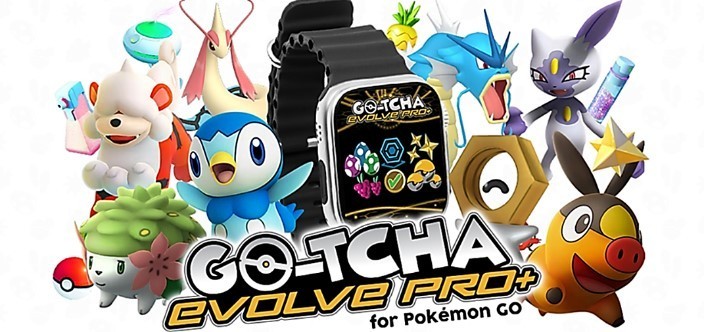 * POKEMON * GOTCHA EVOLVE PRO PLUS (BLK) AUTO CATCH - 2-4 Day Delivery