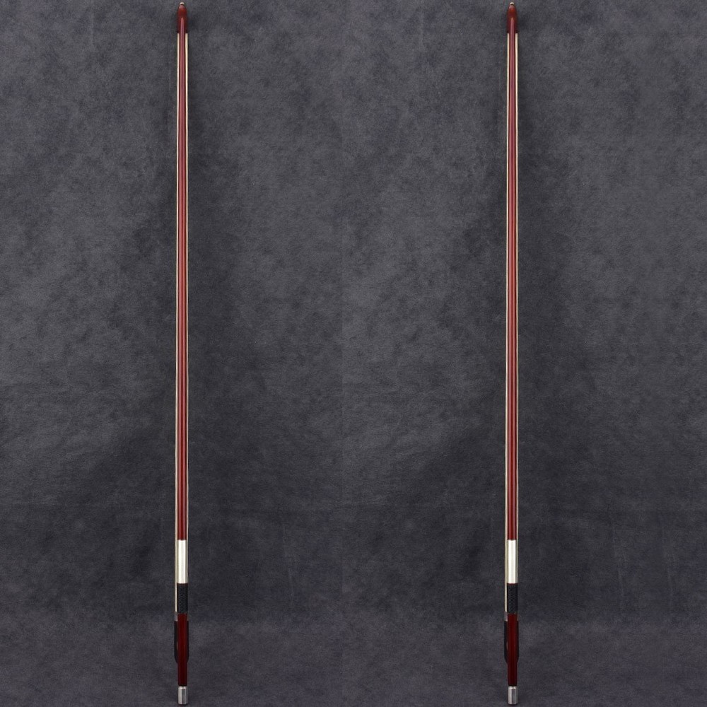 D.Peccatte Copy Pro Master Antique Pernambuco Cello Bow 4/4 Ebony Big eye Silver