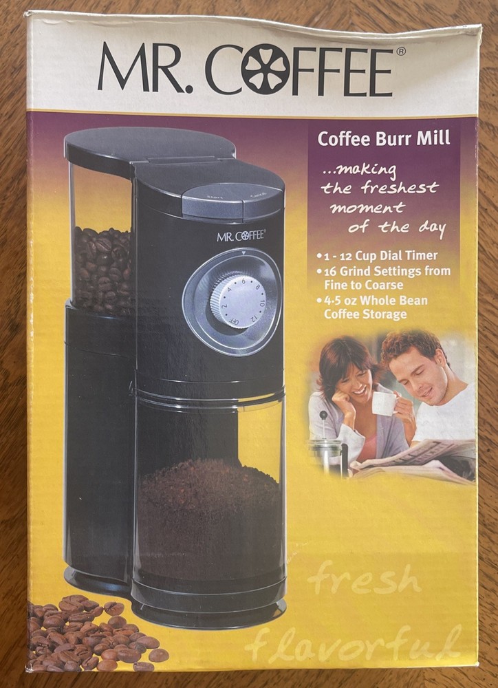 MR.COFFEE COFFEE BURR MILL BMX3