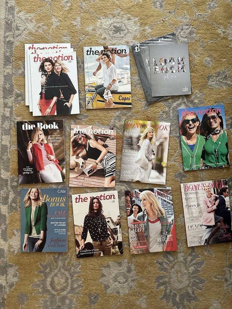 Cabi Vintage Notion Catalogs X 11