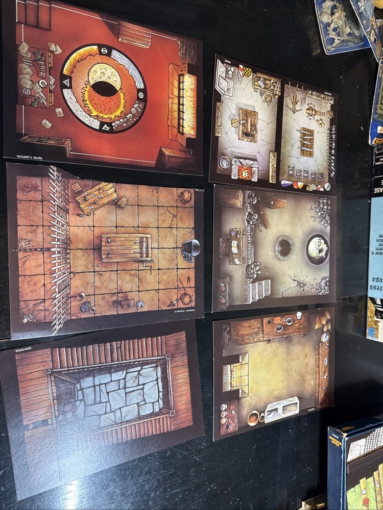 Dungeon Rooms Dungeon Floor Plans Set - Games Workshop