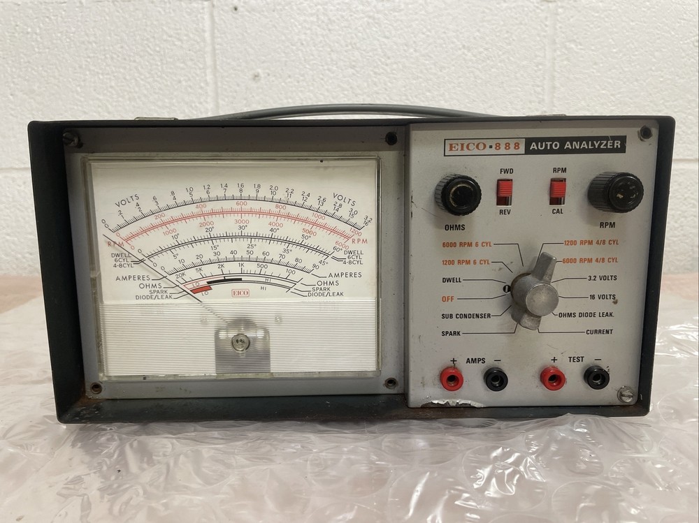 Vintage EICO Model#888 Auto Analyzer!***READ DESCRIPTION***