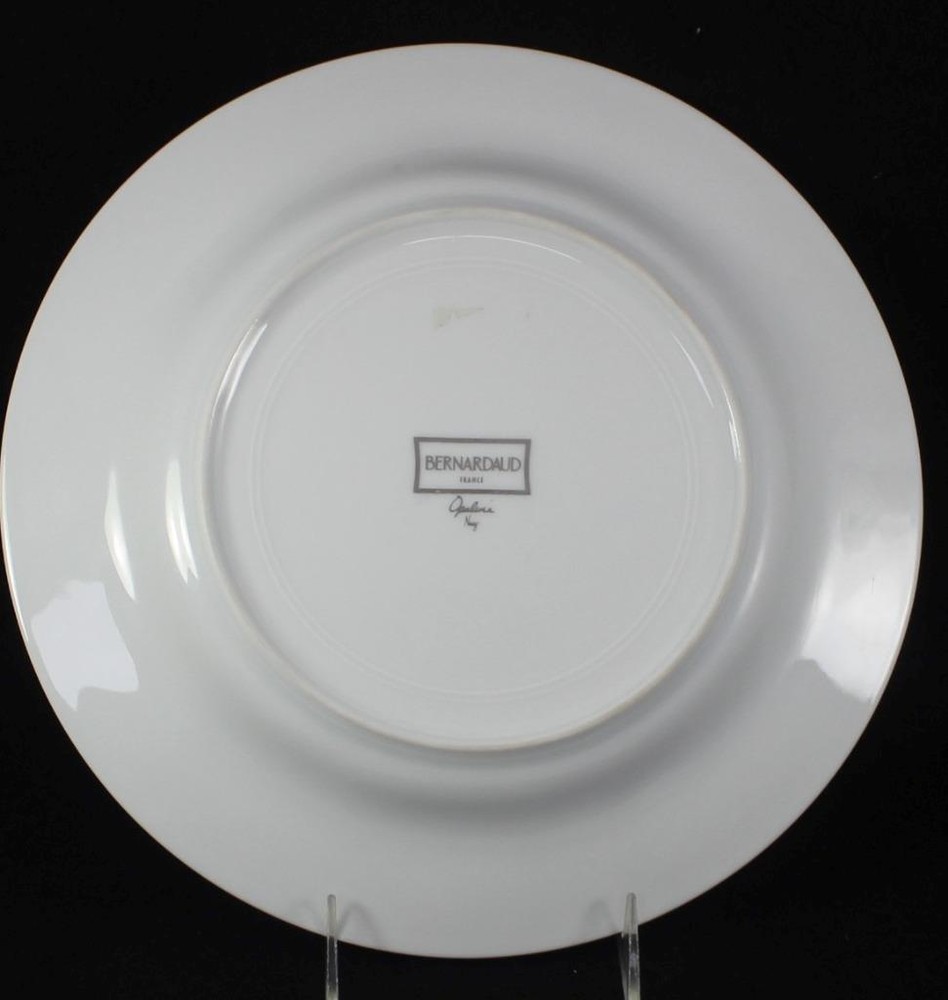 Bernardaud Opaline Navy Blue Platinum Charger