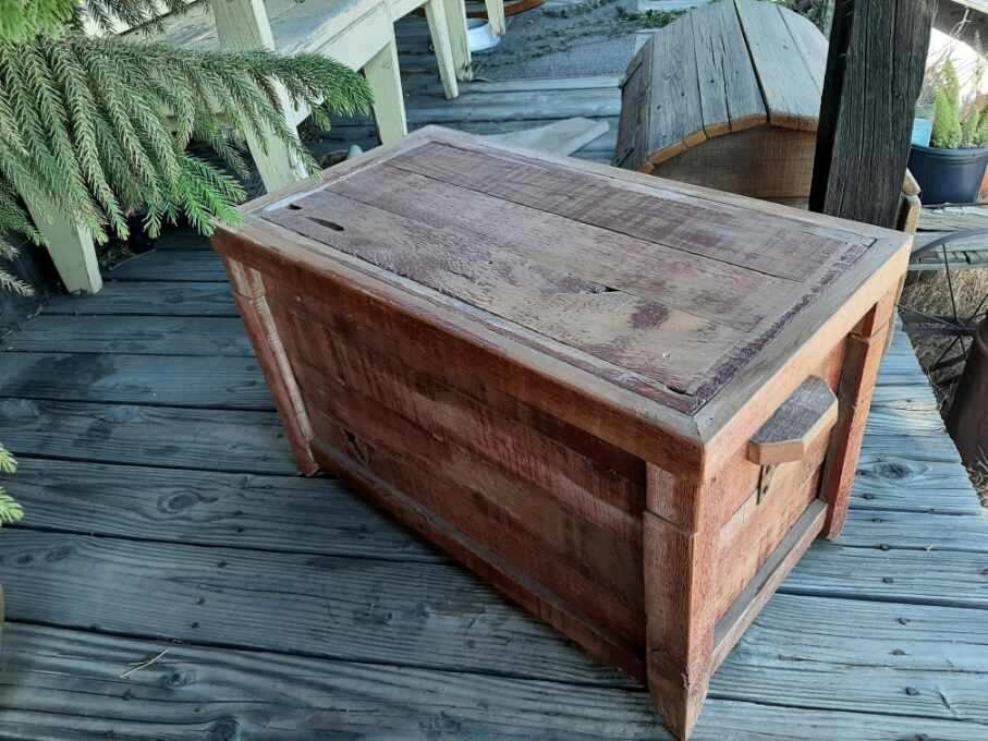 Faded Red Trunk/Chest