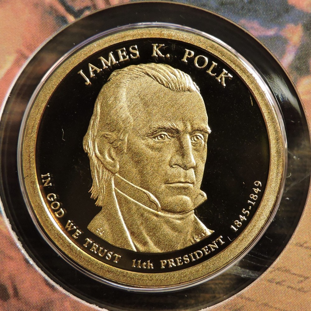 2009 S Proof President James K Polk Dollar