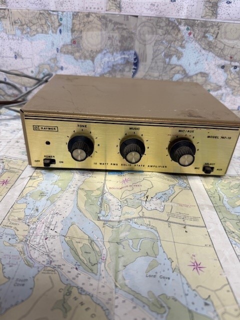 Raymer #797-10 10 Watt Solid State Amplifier - Trutone Electronics.