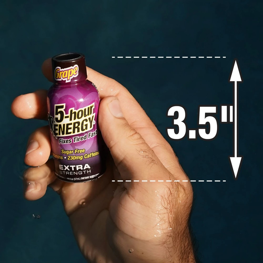 5-hour ENERGY Shot, Extra Strength, Grape, 30 Count