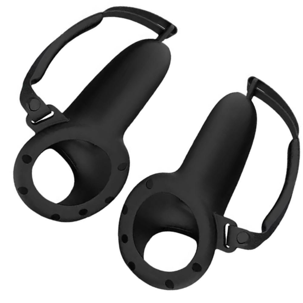 Black Silicone Controller Grip Protective Cover For Meta Quest 3 Handle ddws