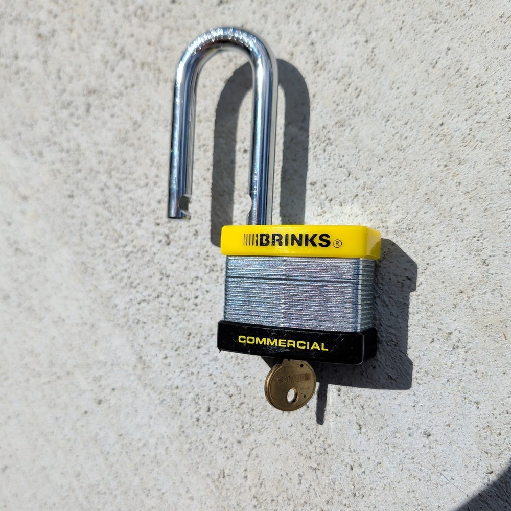 Brinks Commercial Grade Padlock High Security