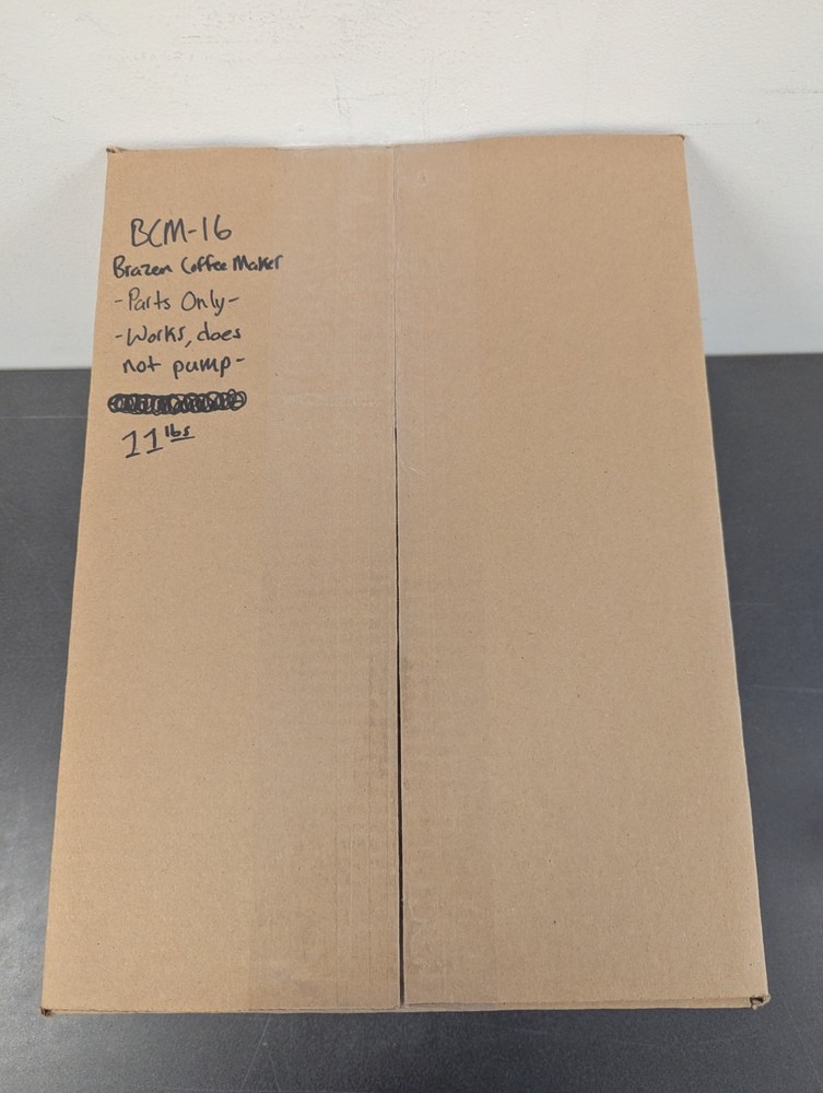 Behmor Brazen Plus 8-Cup Customizable Brew System - Parts Only - Good Condition