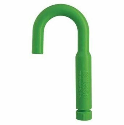 Hands-Free and Spill Free Aquarium Hook, Green - Python