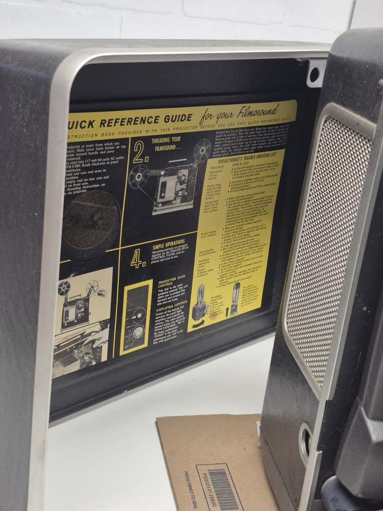 Bell & Howell 535 16mm Filmosound Projector Read Description