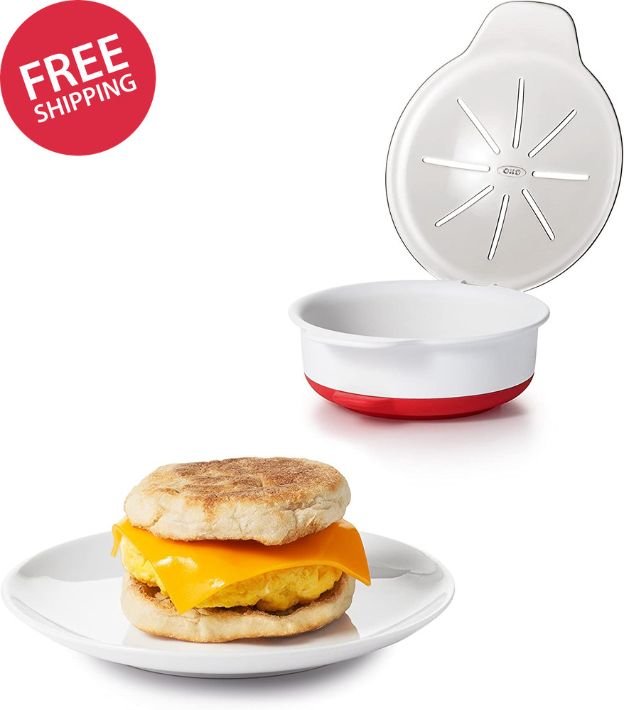 Good Grips Microwave Egg Cooker,White