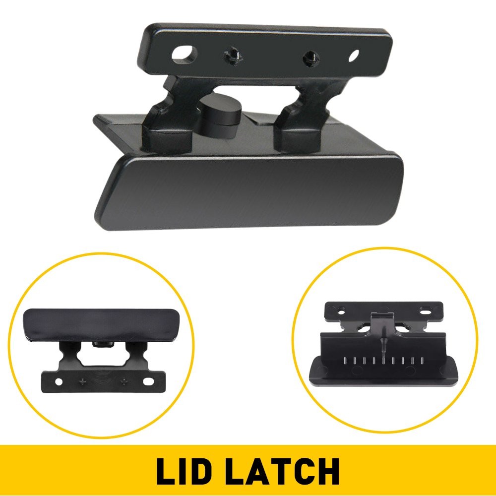 UNBREAKABLE CENTER CONSOLE STORAGE COMPARTMENT LATCH ARMREST LID LOCK CLIP