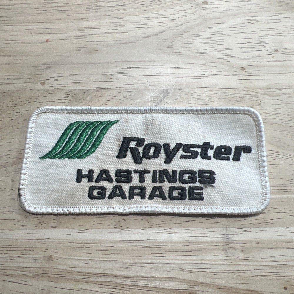 Vintage Royster Hastings Garage Patch