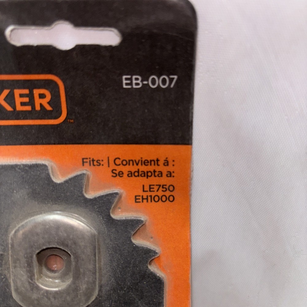 EB-007 7-1/2" Edge Hog Heavy-Duty Edger Replacement Blade Black & Decker
