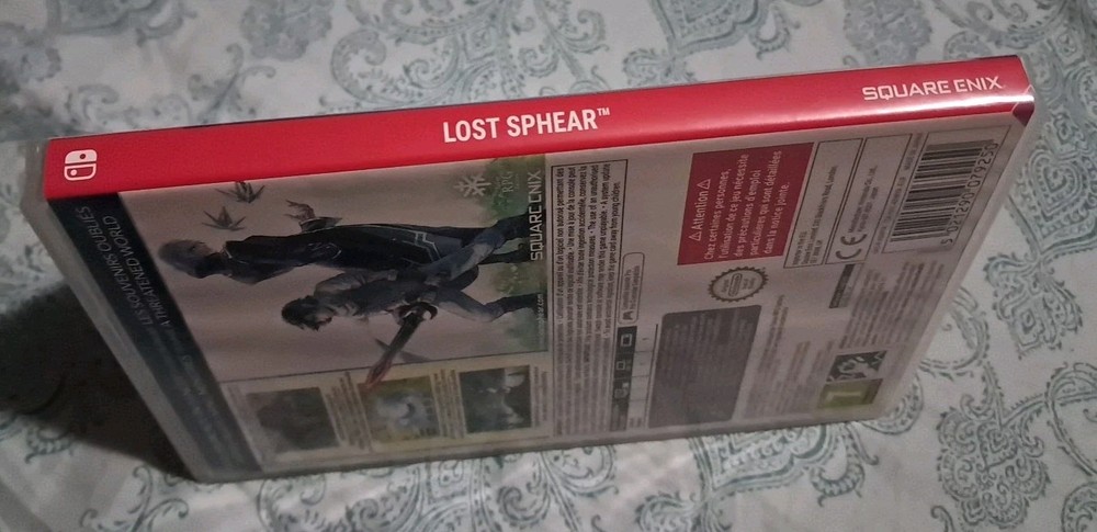 Lost Sphear NO GAME Nintendo Switch Original Replacement Pegi CASE ONLY