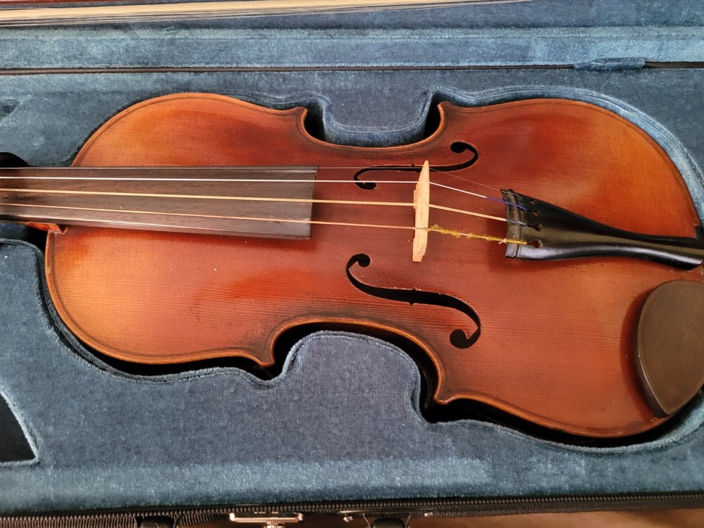 Antique 4/4 Violin Stradivarius Copy Germany "Professional ' Model ,Bow & Case
