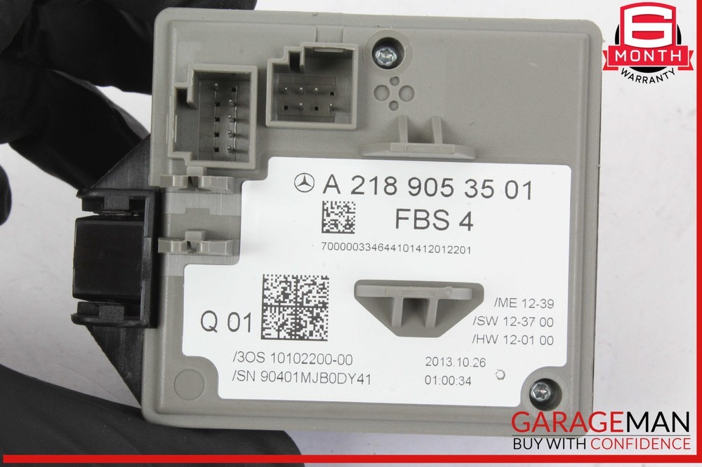 14-17 Mercedes W212 E250 E400 Ignition Switch Control Module 2189053501 OEM