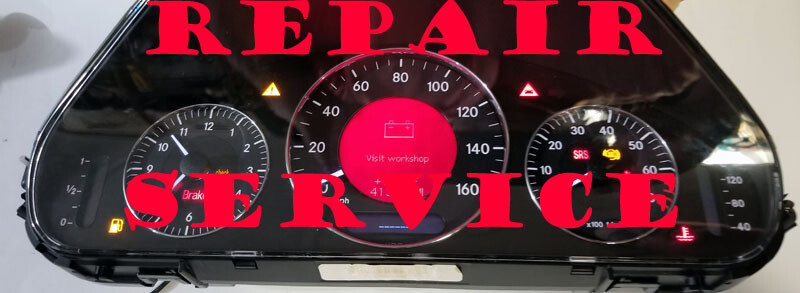 MERCEDES C CLASS CLK DASH INSTRUMENT CLUSTER DIAGNOSTIC FEE