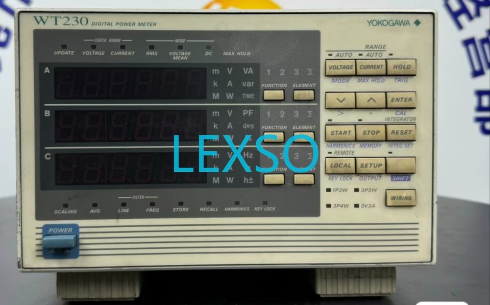 Yokogawa WT230 Digital Power Meter With 3 Modules